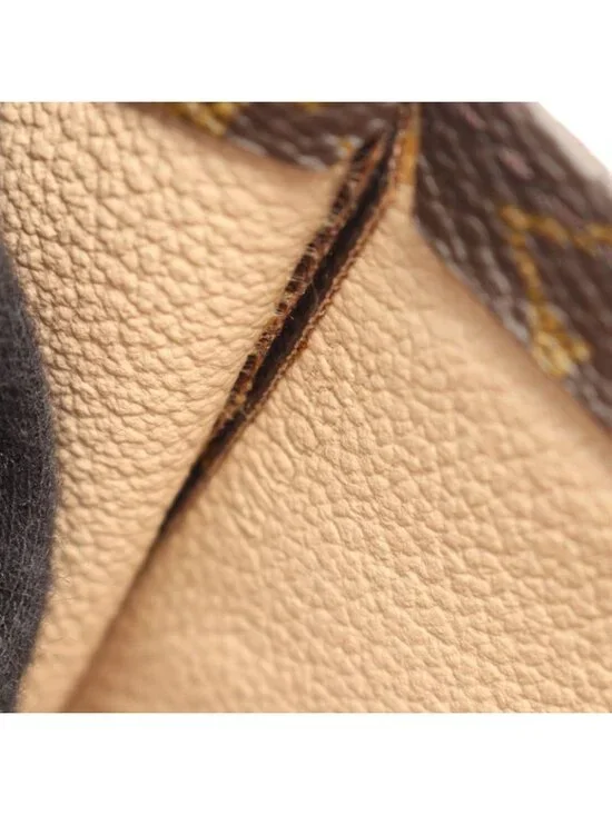 Louis Vuitton Tote Sac Plat Canvas Leather - Picture 5 of 11